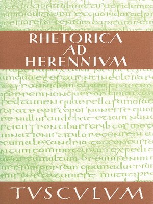 cover image of Rhetorica ad Herennium